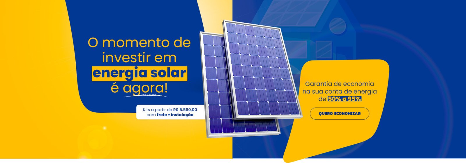 O momento de investir em energia solar e agora